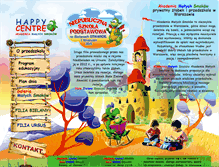 Tablet Screenshot of happycentre.pl